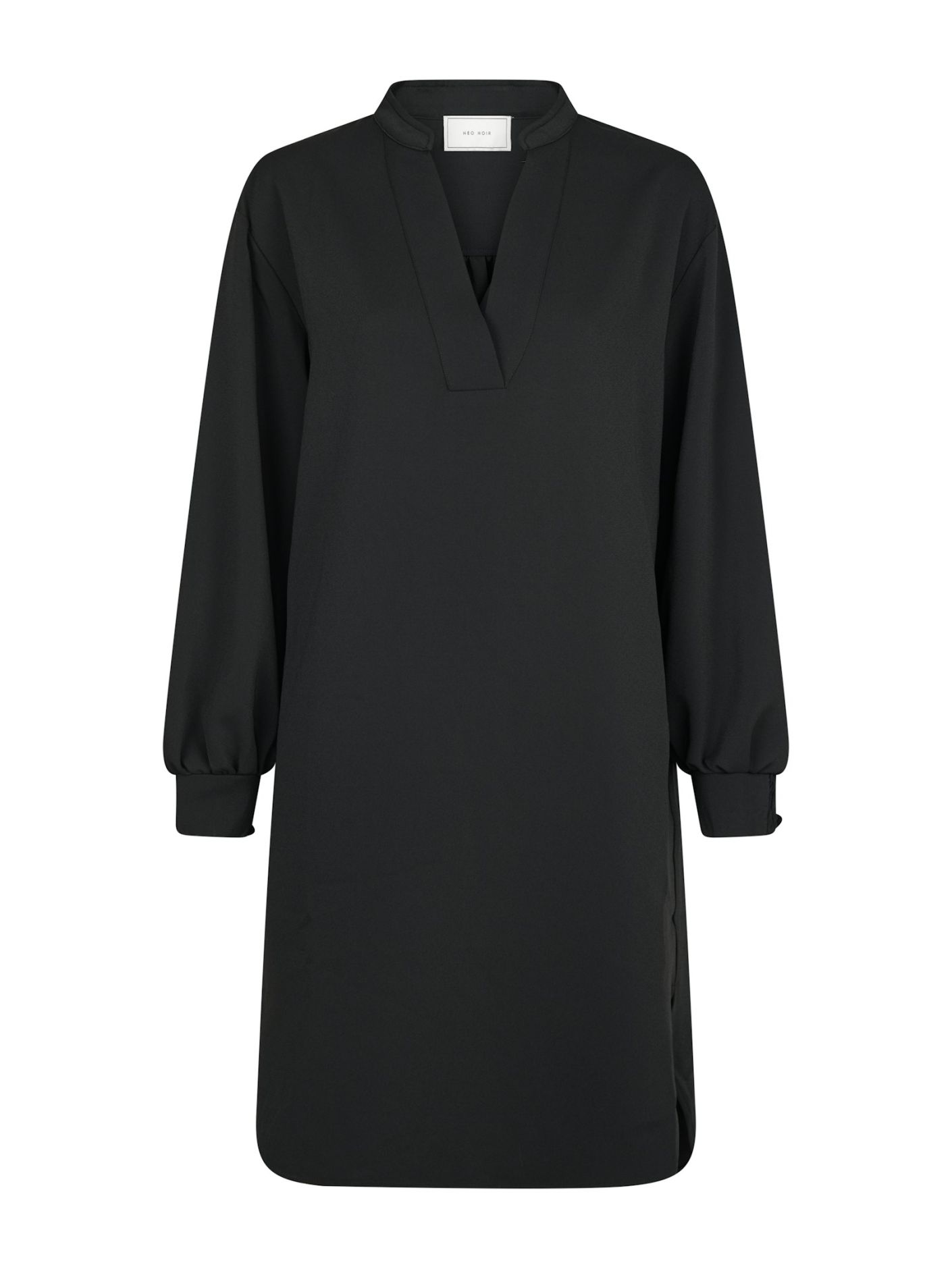 Neo Noir - Lexia Crepe Dress Black - 3