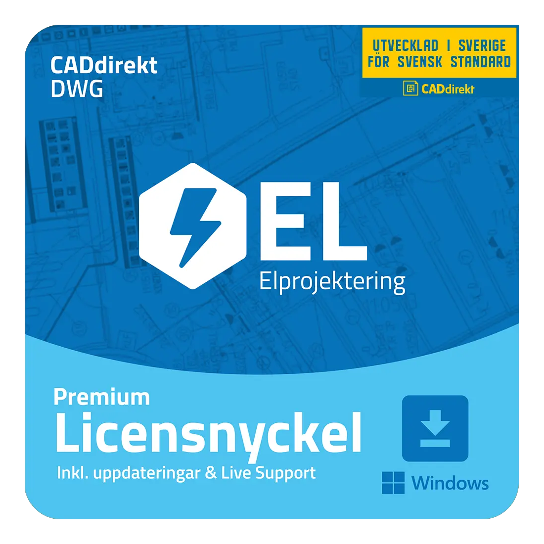 Hyr CADdirekt El i 12 mån 