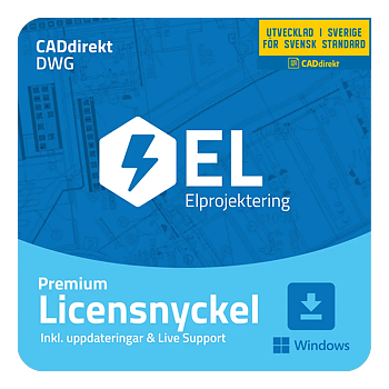 Hyr CADdirekt El i 12 mån 