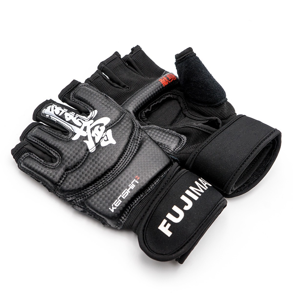 KENSHIN Kyokushin Fight Gloves Black - 3