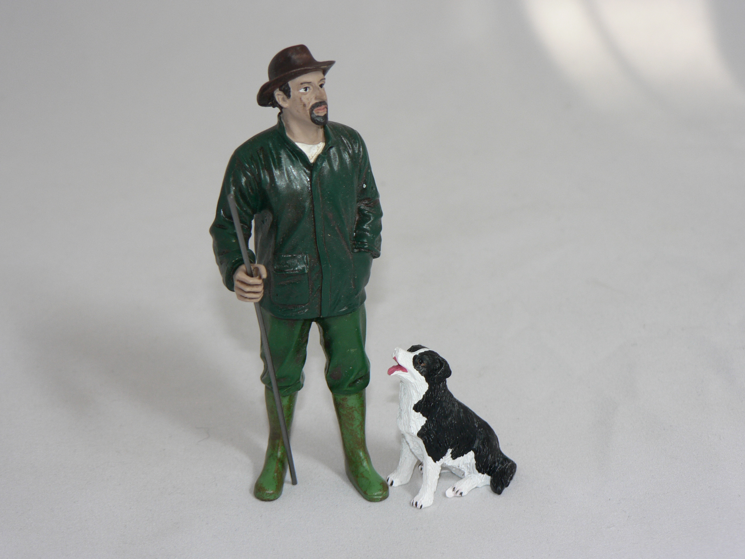 Figur Patrick +Dog  1:18  American Diorama