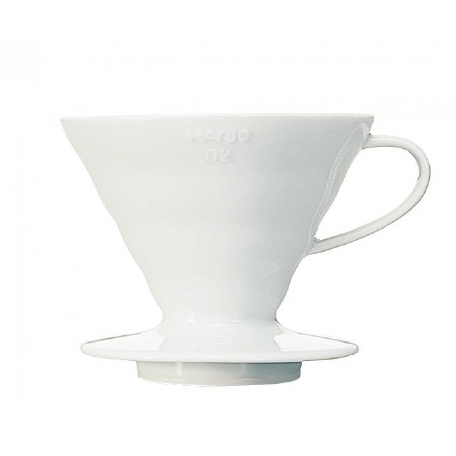 Hario, V60 02, Vit porslin 2-kopp