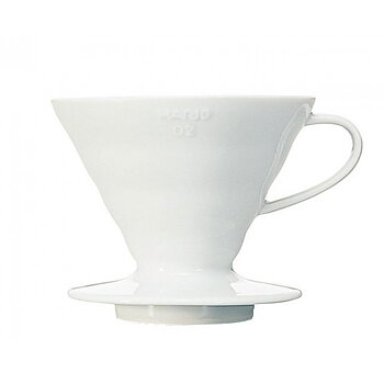 Hario, V60 02, Vit porslin 2-kopp