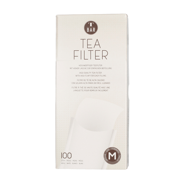 Tea filter, T Bar, 100st, Medium