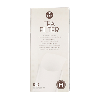 Tea filter, T Bar, 100st, Medium