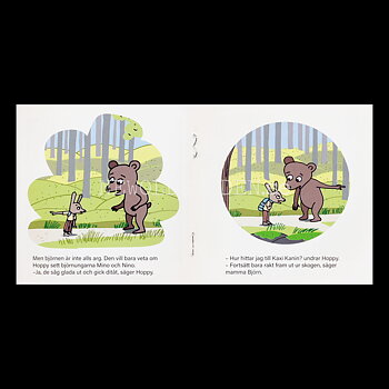 HOPPY HARE GÅR VILSE - pixiböcker - P07