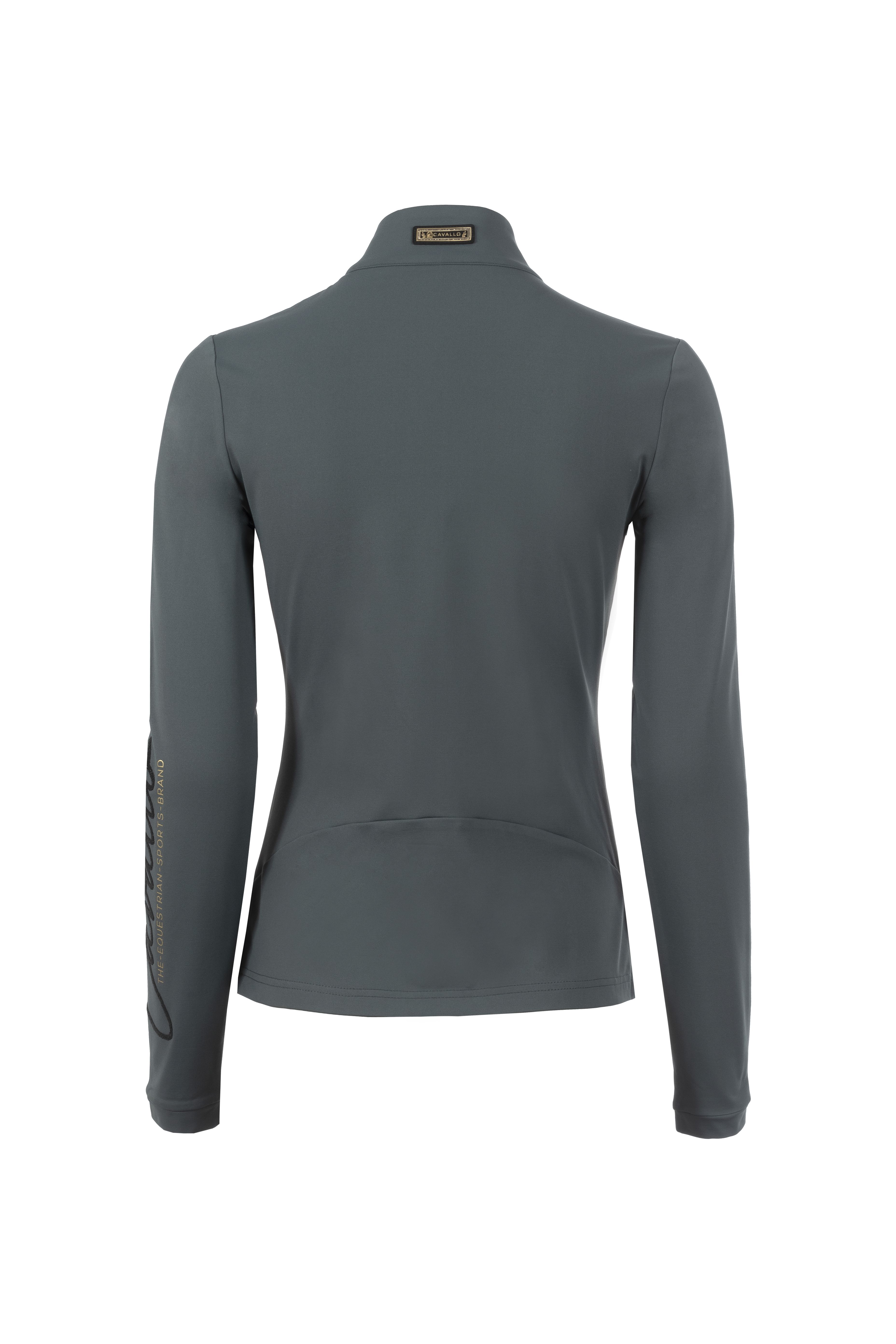 CAVALMADDIE Stand-Up Collar Jacket - Silver Pine 