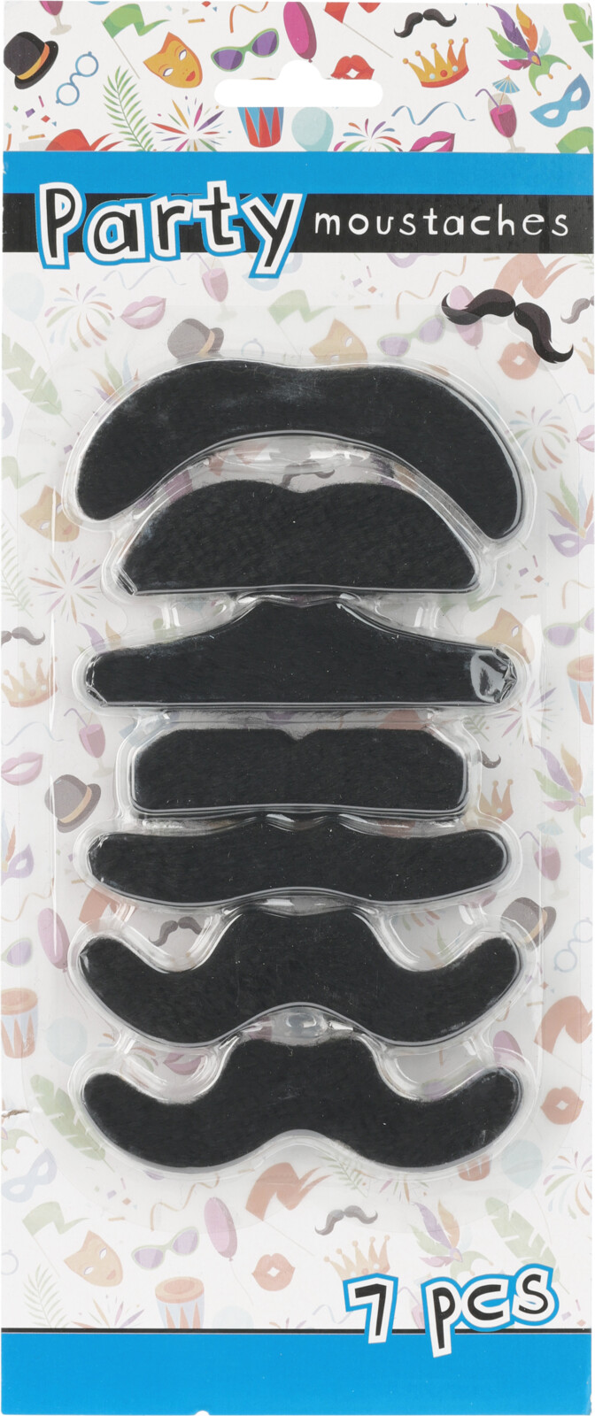 Självhäftande mustasch