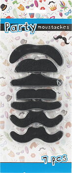 Självhäftande mustasch