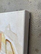 Såld "Sunset" AKRYLTAVLA MÅLAD AV MARIA C BERNHARDSSON, ORGINAL