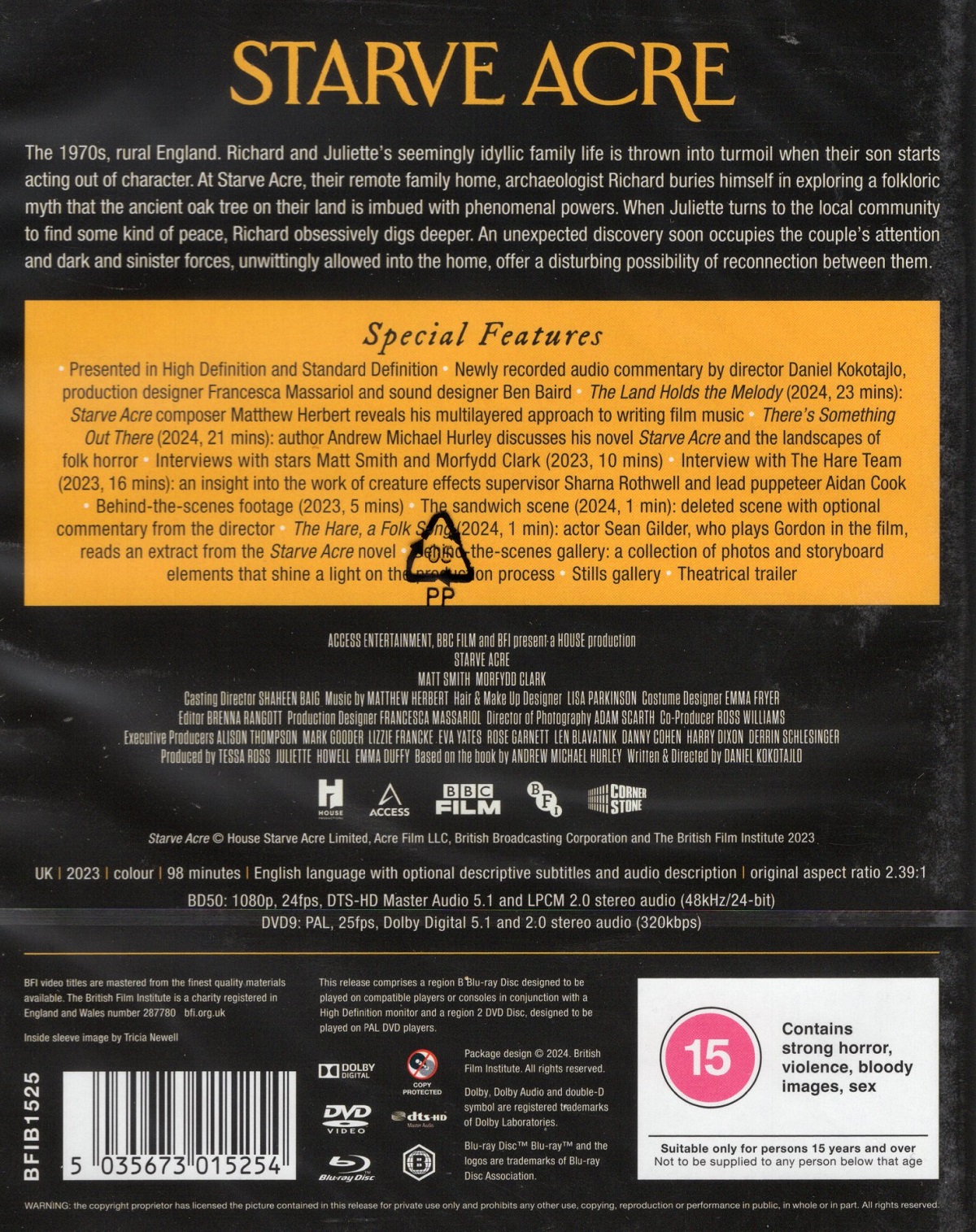 Starve Acre (ej svensk text) (Blu-ray + DVD) - 2