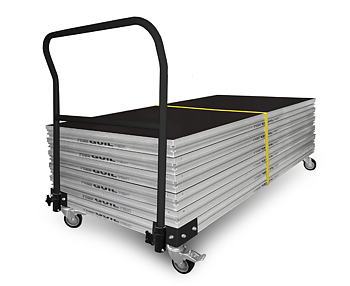 Omvandla podie till transportvagn-kit