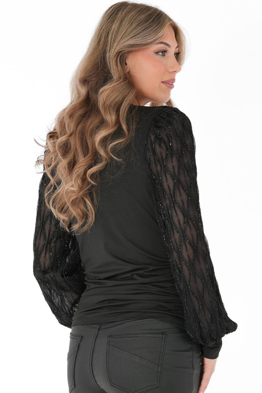 Rochelle Top, Svart- Capri Collection - 3