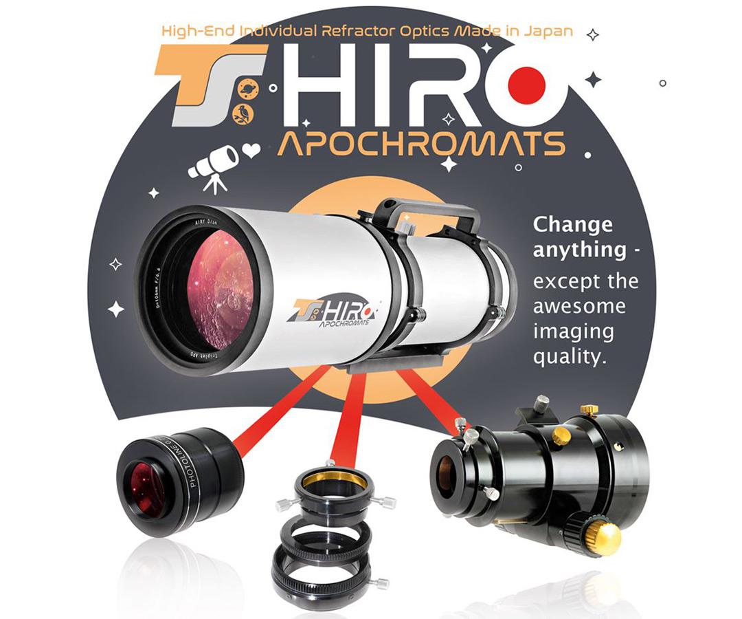 TS-OPTICS 106 F6,6 FCD100 HIRO APO