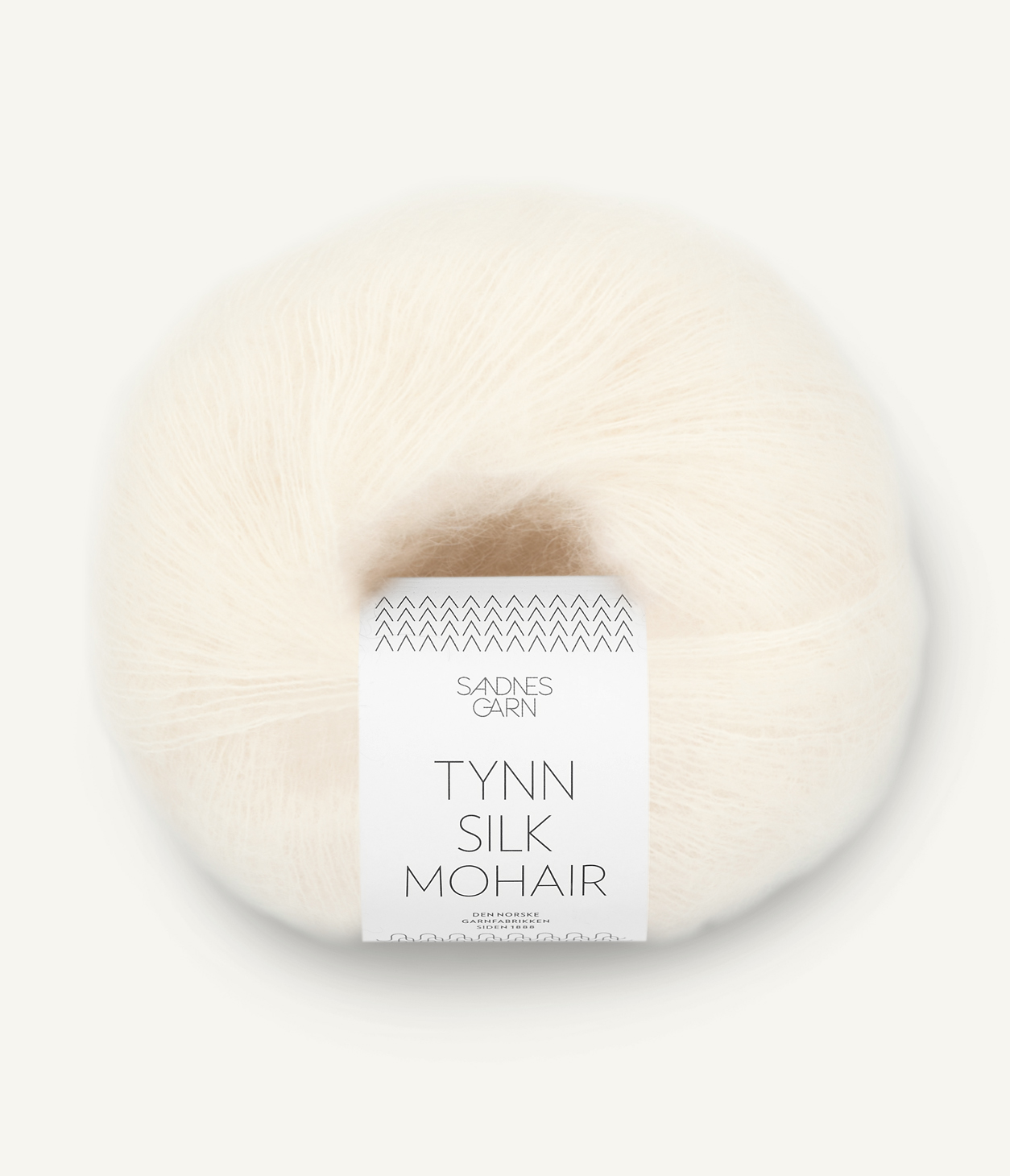 Tynn Silk Mohair, 1012 Natur Vit