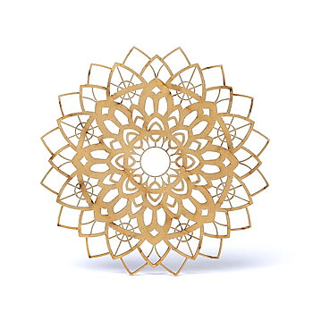 Väggdekor, mandala 25 cm