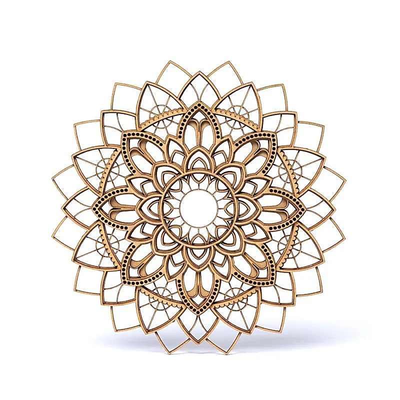 Väggdekor, mandala 25 cm
