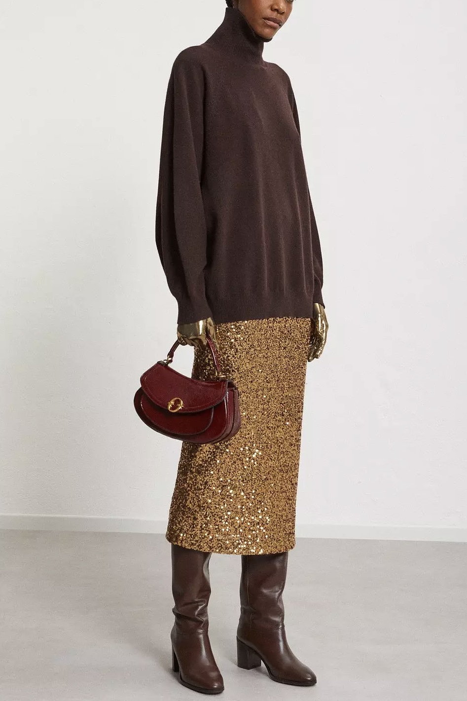 OttodÁme - Merino Wool  Sweater Ebano - 2