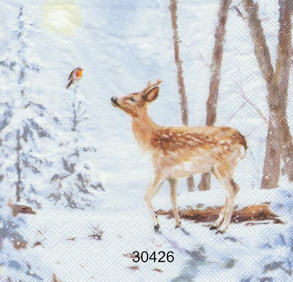 Möte i vinterskogen