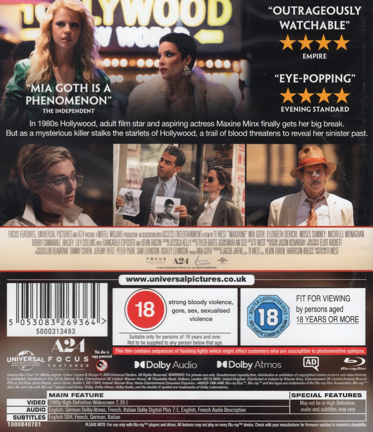 Maxxxine (ej svensk text) (Blu-ray) - 2