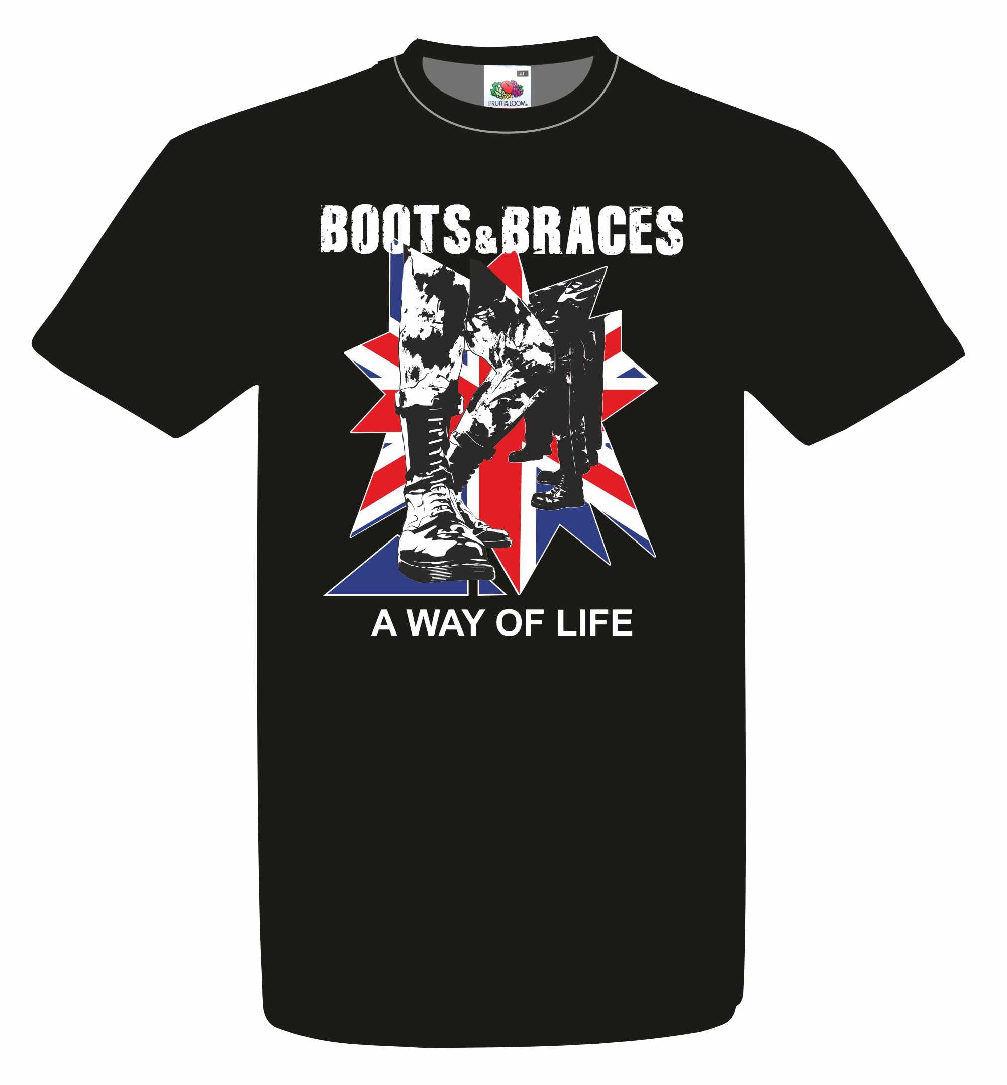 Boots & Braces - T-shirt