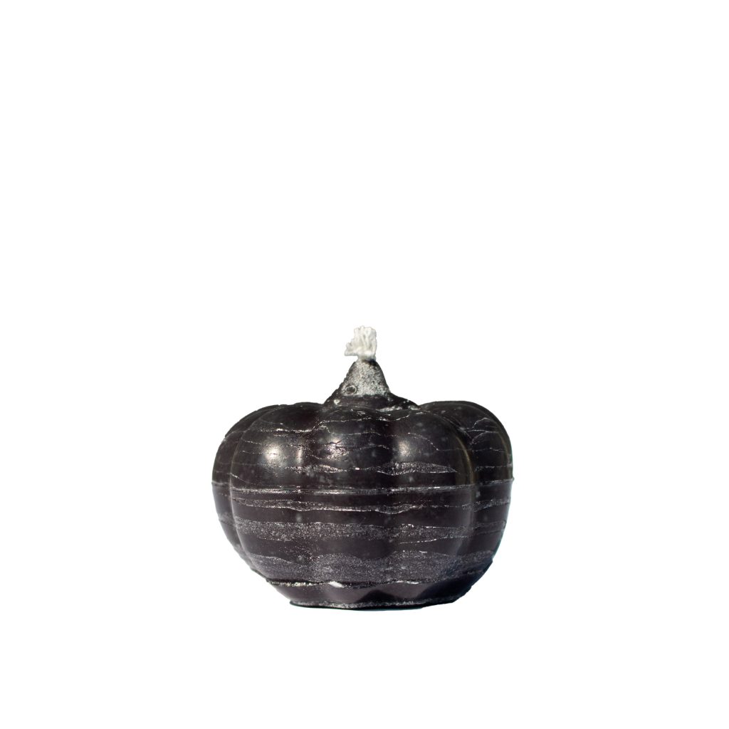 Pumpkin candle Mini Black
