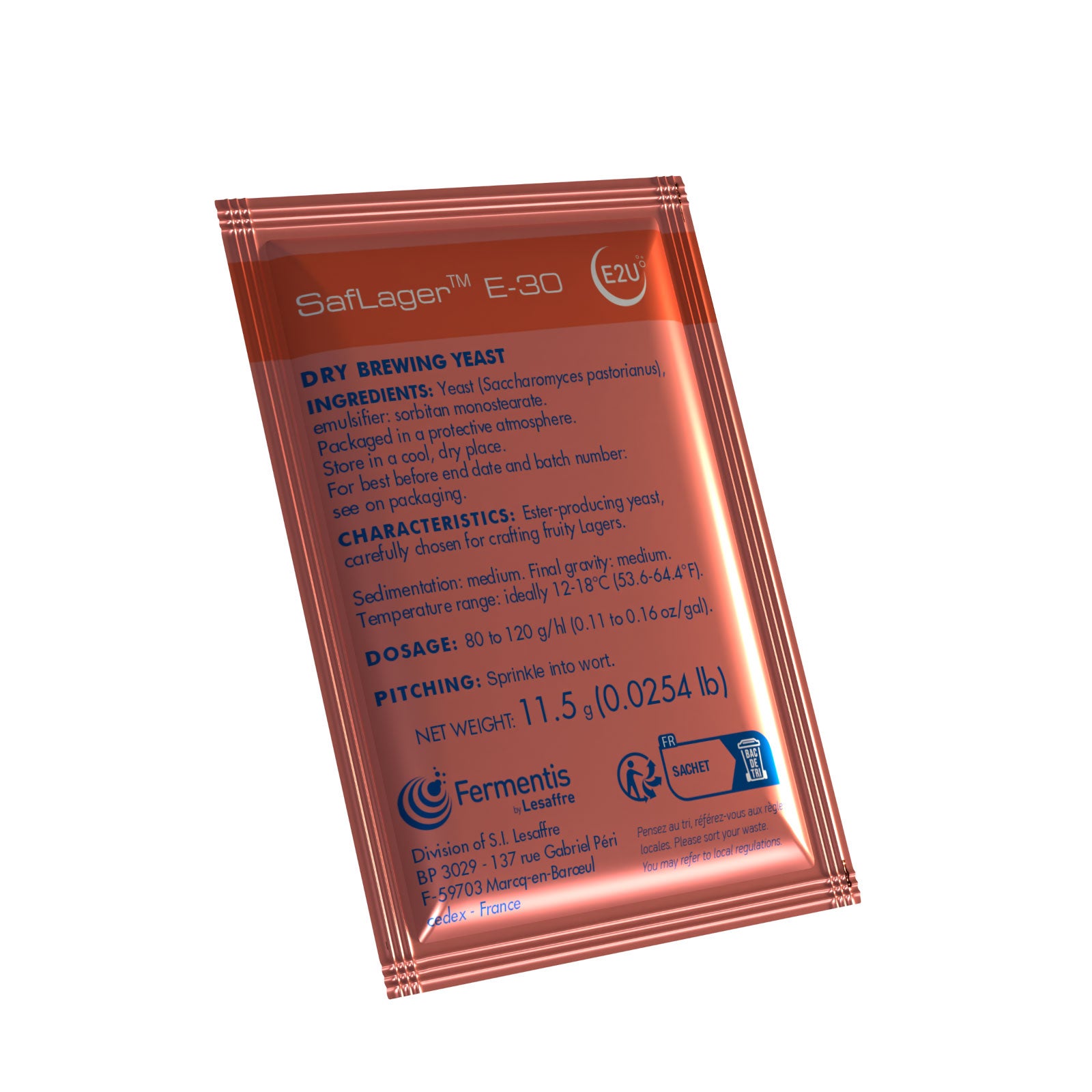 Fermentis Saflager E-30, 11.5 g - 3