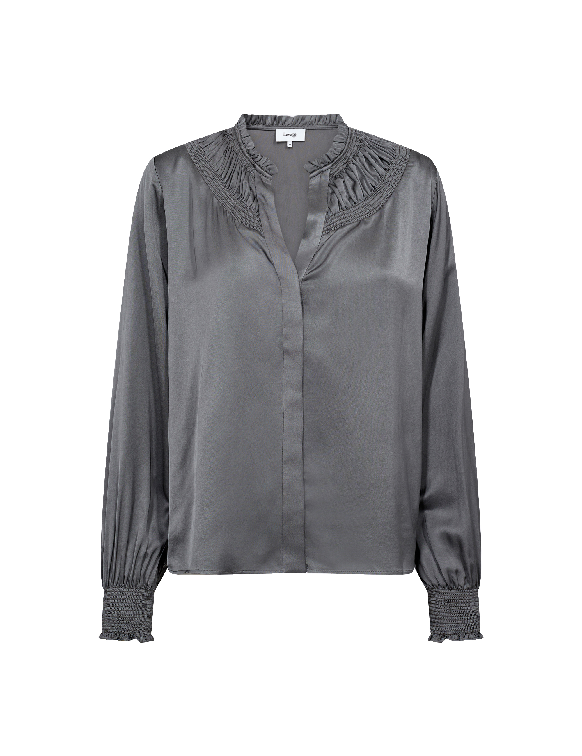 Leveté Room - Estel 8 Blouse Lava Smoke - 5
