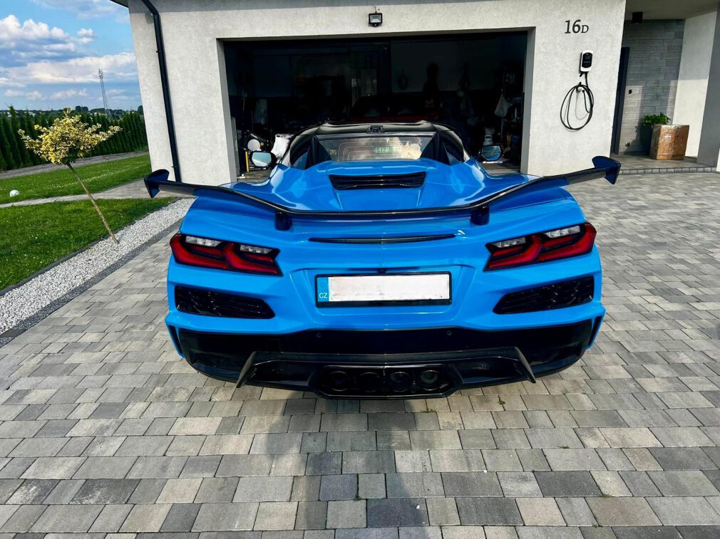 Z06 Style Bakre Spoiler - Dry Carbon (CORVETTE C8 20-24) - 4