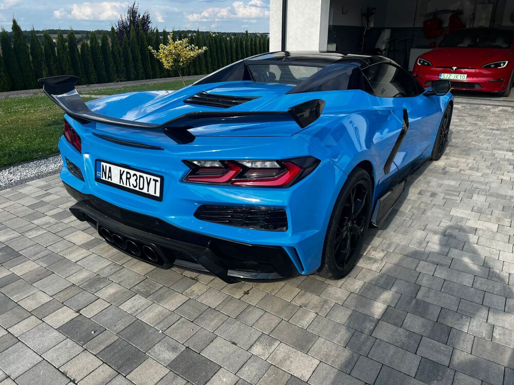 Z06 Style Bakre Spoiler - Dry Carbon (CORVETTE C8 20-24)