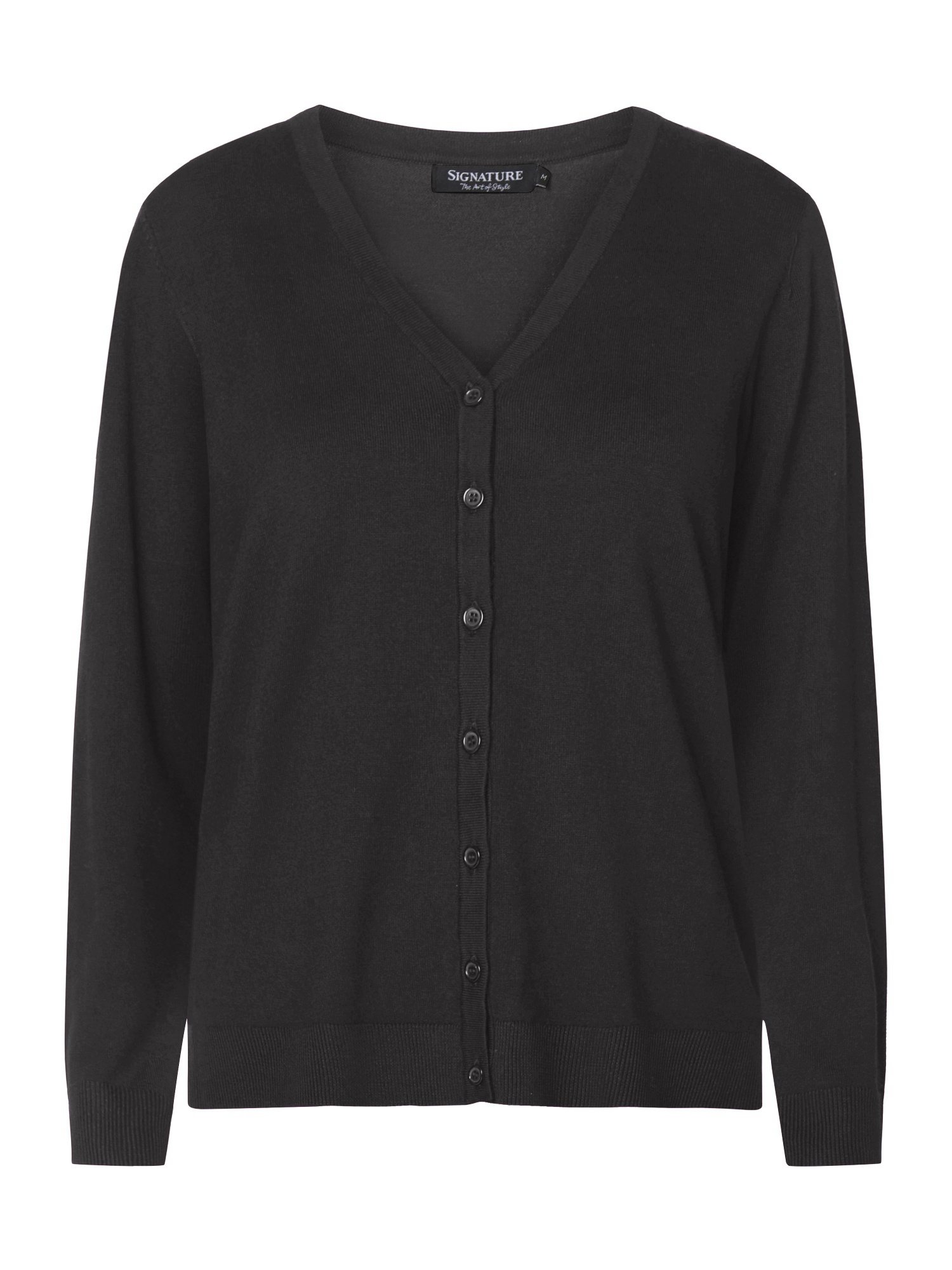Cardigan - Svart - Signature - 3