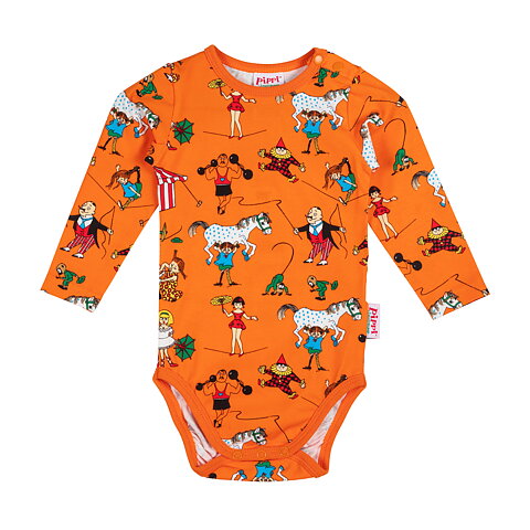  Cirkus Pippi  Body orange