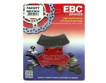 Bromsbelägg EBC P-Broms  & bakre Polaris/CF-Moto/ Goes & Dinli