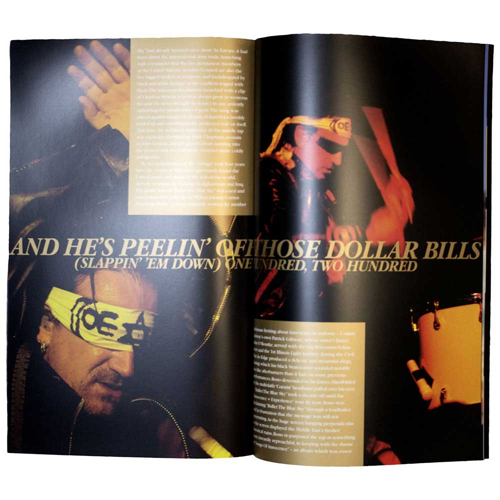 U2 Tour Programme: Joshua Tree 2017 (Ex Tour ) - 2