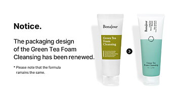 BONAJOUR - GREEN TEA FOAM CLEANSING 150 ML