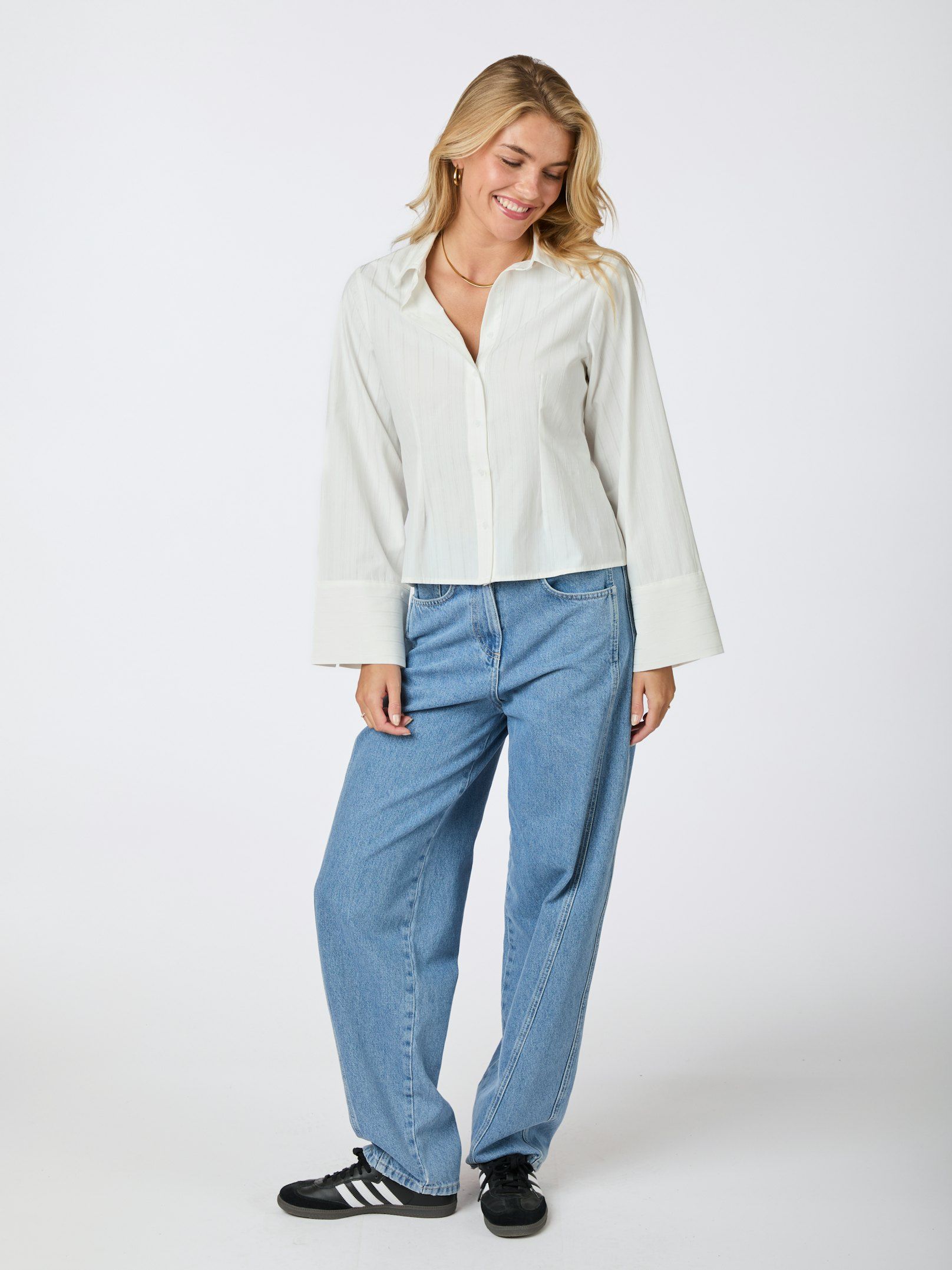 Neo Noir Rosa Solid Shirt - 5