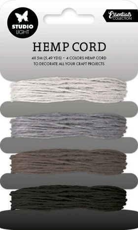 Shades Of Grey Hemp Cord