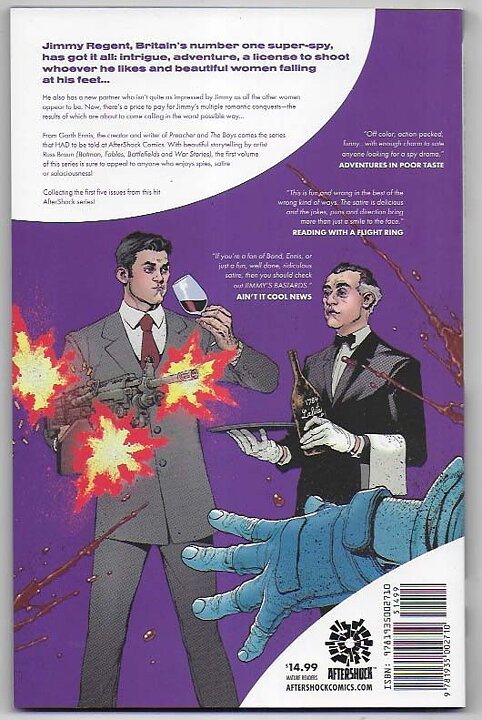 Jimmy's Bastards: Volume 1 - Trigger Warning TP NM Garth Ennis Goran Sudzuka