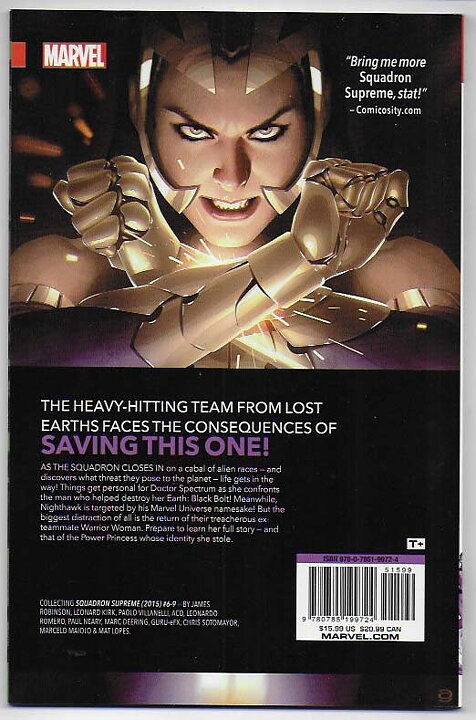 Squadron Supreme: Volume 2 - Civil War II TP NM
