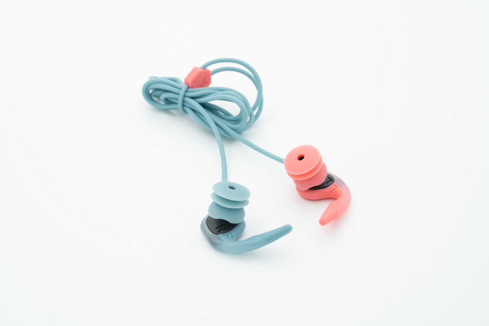 SurfEars 4.0 Coral/Sky Earplugs for water sports - Boardwalk Surf