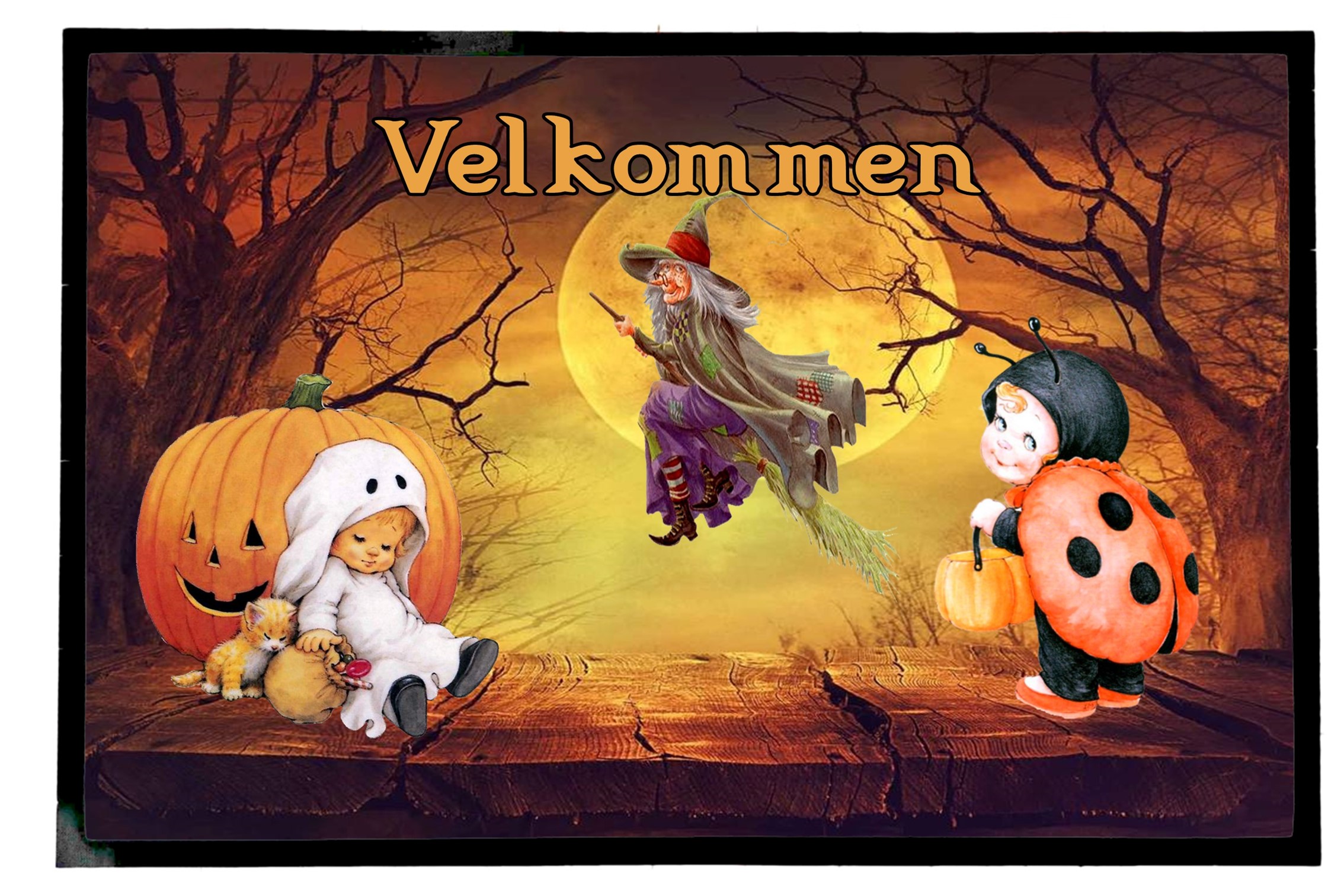 Dørmatte Halloween 1