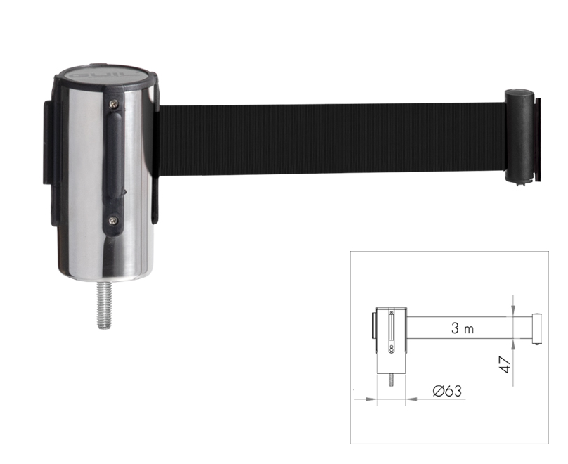Barrier head with belt / 3 m - 2