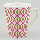 Stig Lindberg (2010) Mug with Pink/Green Decor  [Sample Images]