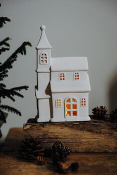 HUSLYKTA KYRKA - VIT/MATT