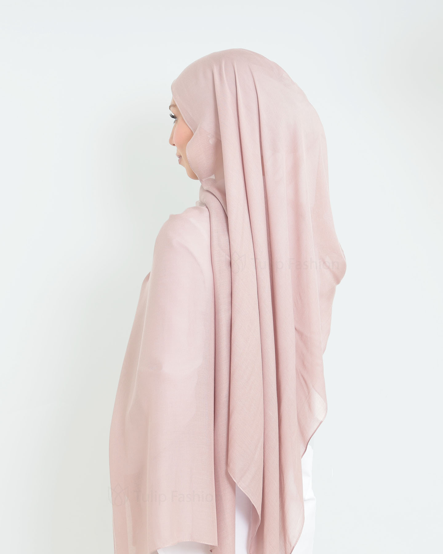 Hijab - Thin Modal - Old Mauve - 2