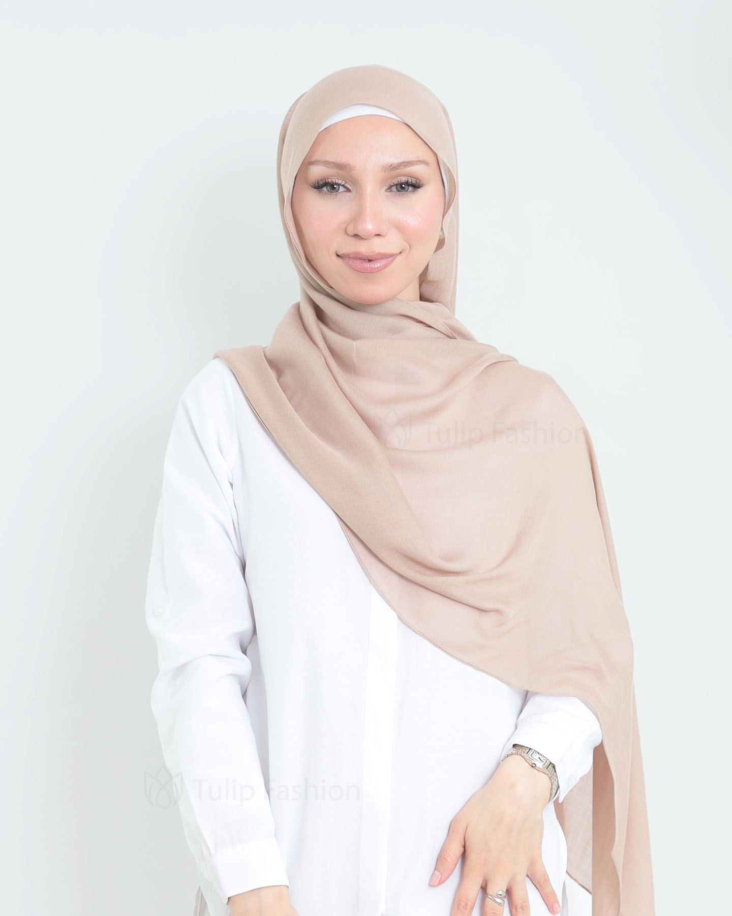 Hijab - Thin Modal - Hazel Brown
