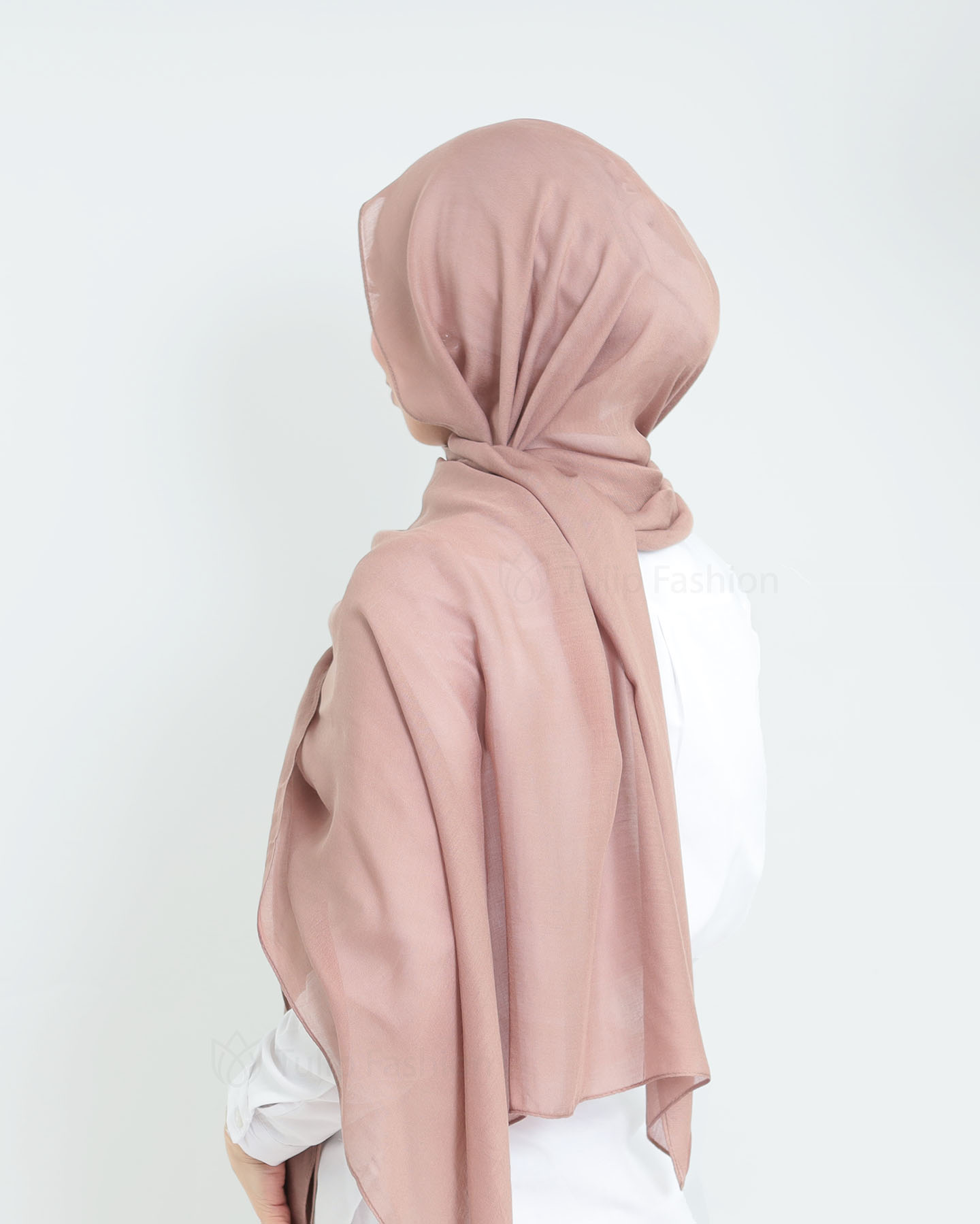 Hijab - Thin Modal - Walnut Brown - 4