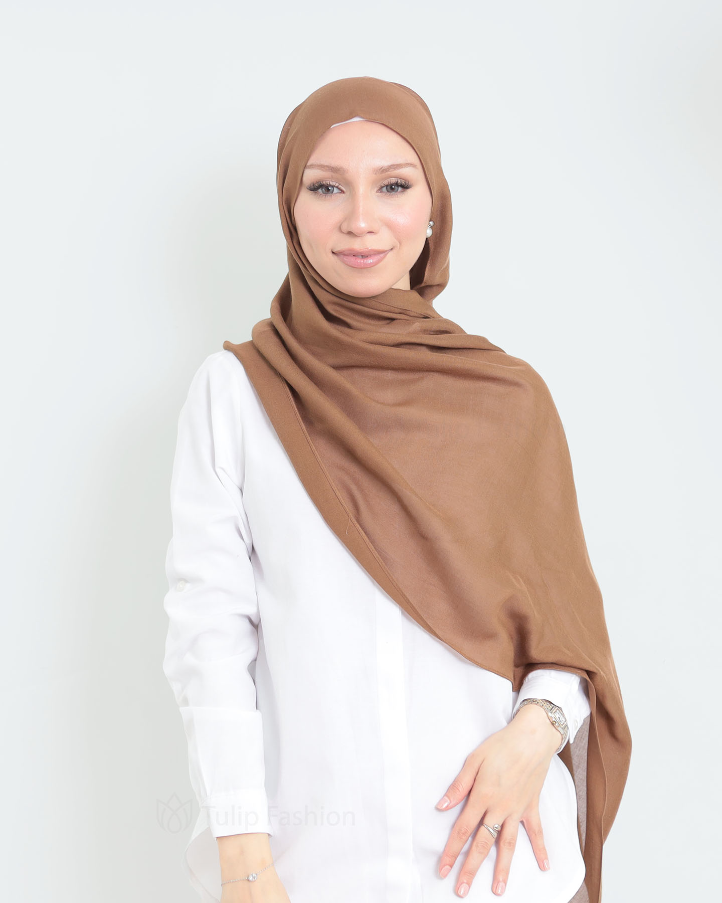 Hijab - Thin Modal - Brown