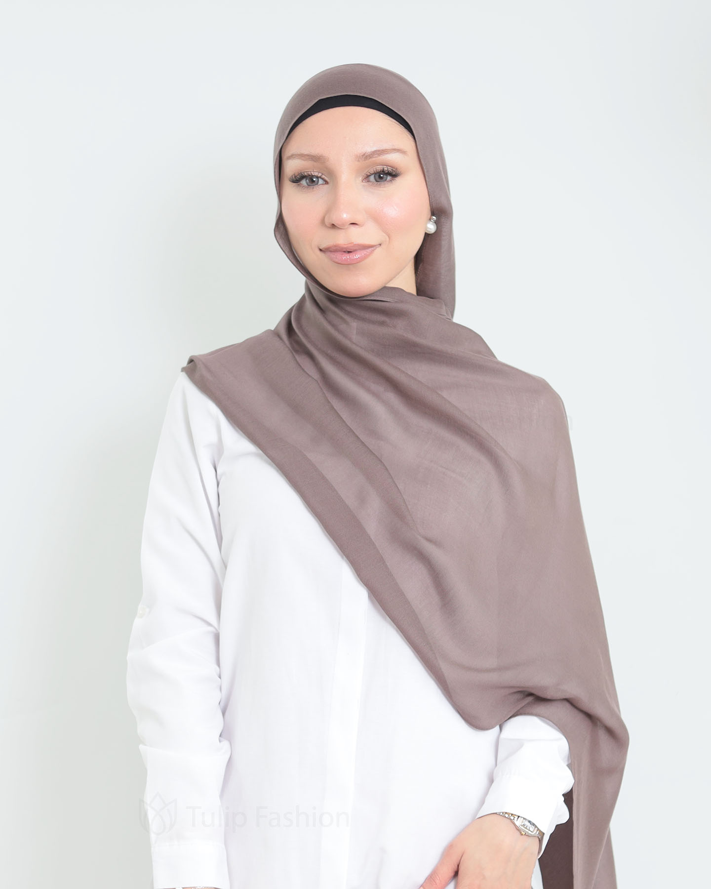 Hijab - Thin Modal - Taupe
