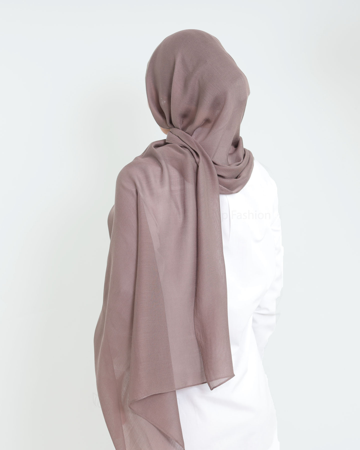 Hijab - Thin Modal - Taupe - 3